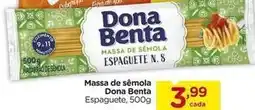Carrefour Dona benta - massa de semola oferta