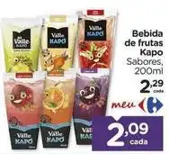Carrefour Kapo - bebida de frutas oferta