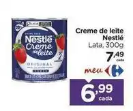 Carrefour Nestlé - creme de leite oferta