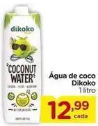 Carrefour Dikoko - água de coco oferta