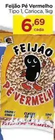 Carrefour Carioca - feijão pé vermelho oferta