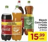 Carrefour Mais - bipack coca-cola + fanta laranja oferta