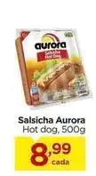 Carrefour Aurora - salsicha oferta