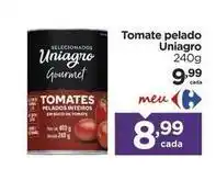 Carrefour Uniagro - tomate pelado oferta