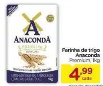 Carrefour Anaconda - farinha de trigo oferta