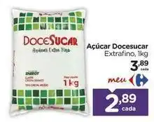 Carrefour Docesucar - açúcar oferta