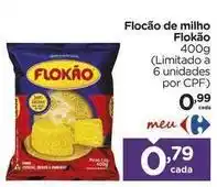 Carrefour Flocão - de milho oferta