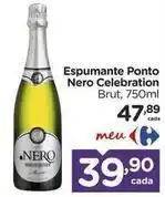 Carrefour Nero - espumante ponto celebration oferta