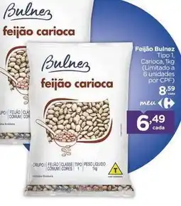 Carrefour Carioca - feijão oferta