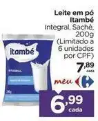 Carrefour Itambé - leite em pó oferta