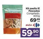 Carrefour Empório do pescado - kit paella oferta