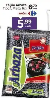 Carrefour Arbaza - feijão oferta