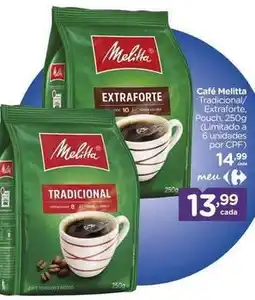 Carrefour Melitta - café oferta