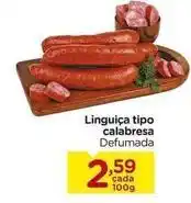 Carrefour Linguiça tipo calabresa oferta