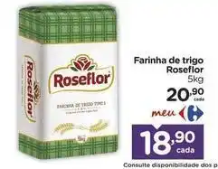 Carrefour Roseflor - farinha de trigo oferta