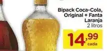 Carrefour Coca-cola - bipack , original + fanta laranja oferta