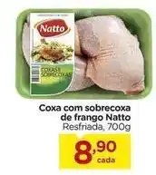 Carrefour Natto - coxa com sobrecoxa de frango oferta