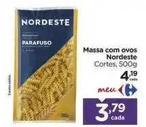 Carrefour Nordeste - massa com ovos oferta