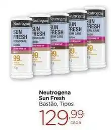 Drogarias Carrefour Neutrogena - sun fresh oferta