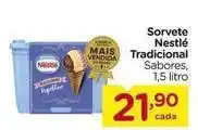 Carrefour Nestlé - sorvete tradicional oferta