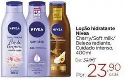 Drogarias Carrefour Nivea - loção hidratante oferta