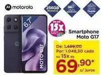 Carrefour Motorola - smartphone moto g17 oferta