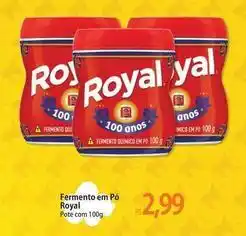Atacadão Royal - fermento em pó oferta