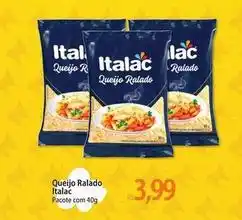 Atacadão Italac - queijo ralado oferta