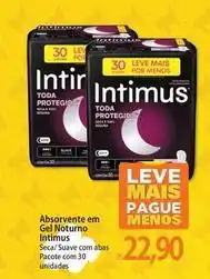 Atacadão Cia noturna - absorvente em gel oferta