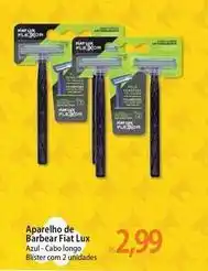Atacadão Fiat lux - aparelho de barbear oferta