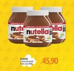 Atacadão Nutella - creme de avelã pote oferta