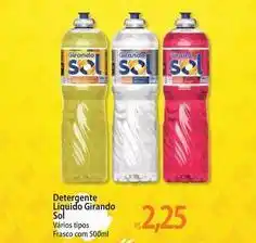 Atacadão Girando sol - detergente líquido oferta