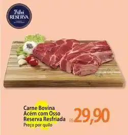 Atacadão Reserva - carne bovina acém com osso resfriada oferta