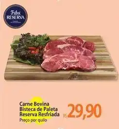 Atacadão Friboi - carne bovina bisteca de paleta reserva resfriada oferta