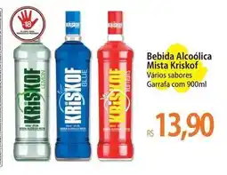 Atacadão Kriskof - bebida alcoólica mista oferta