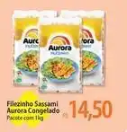 Atacadão Aurora - filezinho sassami congelado oferta