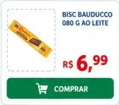 Bauducco - bisc 080 g ao leite