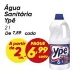 Dia Ypê - água sanitária oferta