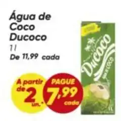Dia Ducoco - água de coco oferta