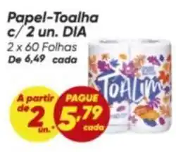 Dia Dia - papel-toalha oferta