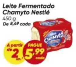 Dia Nestlé - leite fermentado chamyto oferta