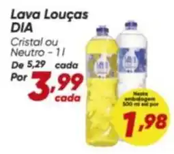 Dia Dia - lava louças oferta