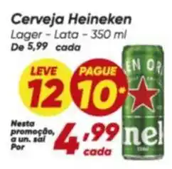 Dia Heineken - cerveja oferta