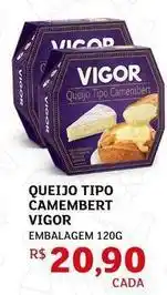 Assaí Atacadista Vigor - queijo tipo camembert oferta