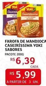 Assaí Atacadista Yoki - farofa de mandioca caseirissima sabores oferta