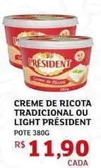 Assaí Atacadista President - creme de ricota tradicional ou light oferta