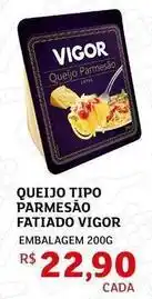 Assaí Atacadista Vigor - queijo tipo parmesão fatiado oferta