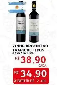Assaí Atacadista Argentino - vinho trapiche garrafa oferta