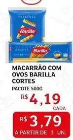 Assaí Atacadista Barilla - macarrão com ovos oferta