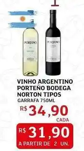 Assaí Atacadista Argentino - vinho porteno oferta